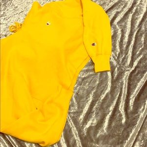 Nike cropped champions sweater, size medium